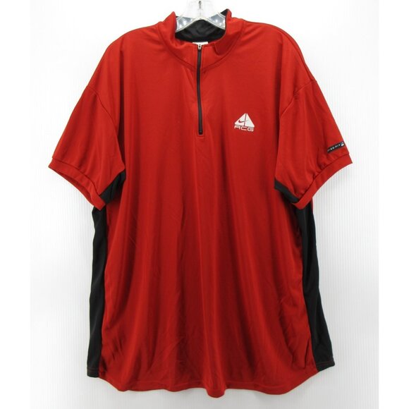 VINTAGE Nike ACG Shirt XXL Tech 1/4 Zip 90s Training Sunday Golf NEW - Picture 1 of 14